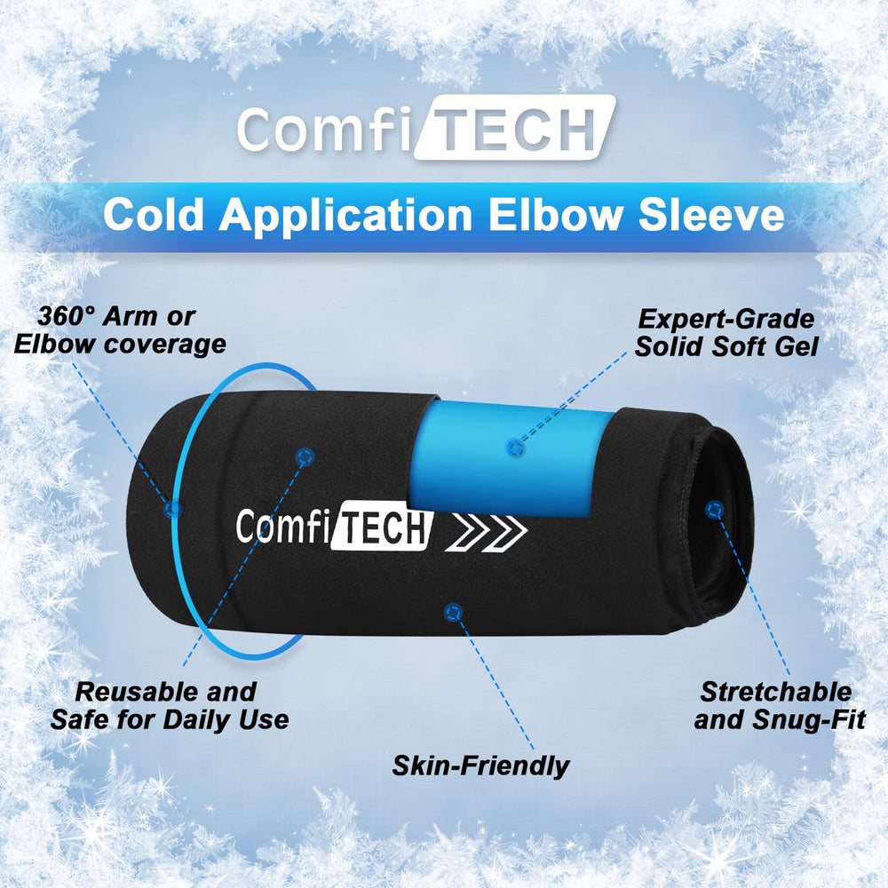 ComfiTECH medium and large elbow wraps for versatile fit