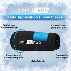 ComfiTECH medium and large elbow wraps for versatile fit