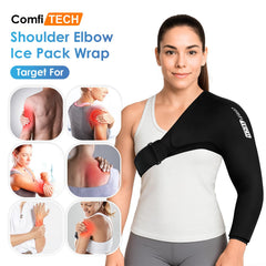ComfiTECH shoulder arm wrap in action maintains secure fit during gameplay