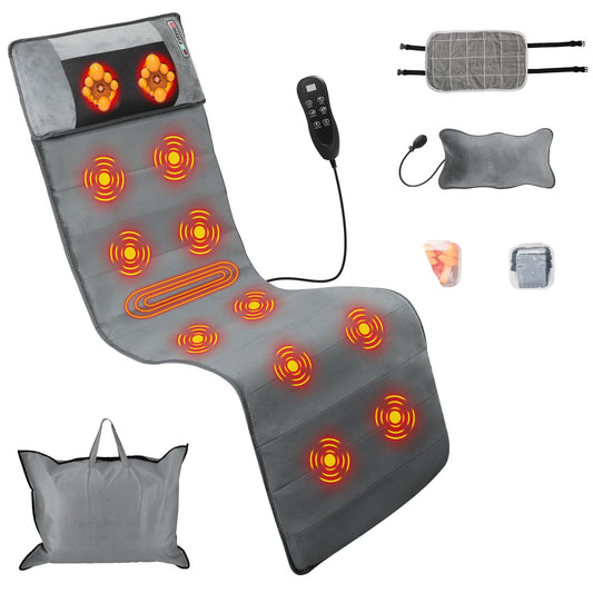ComfyElect Full Body Massage Mat showing back nodes for targeted relief