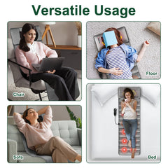 ComfyElect inflatable neck-pillow supports posture during long sessions