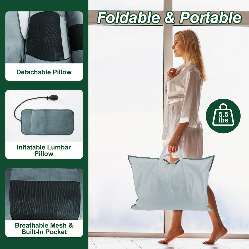ComfyElect plush upholstery and soft padding enhance comfort during sessions.