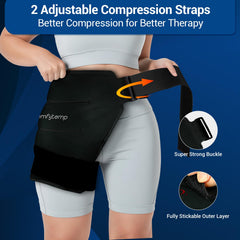 Comfytemp flexible neoprene wrap offers comfortable, breathable support.