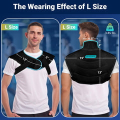 Comfytemp front-locked gel design reduces slipping during wear.