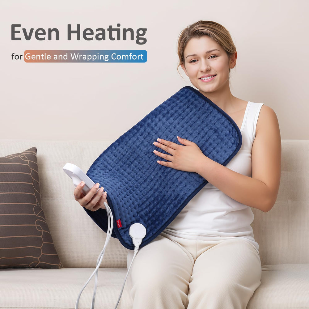 Comfytemp gift-ready heating pad ideal for birthdays and Mother's Day.