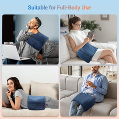 Comfytemp heating pad offering targeted menstrual relief with wide coverage.
