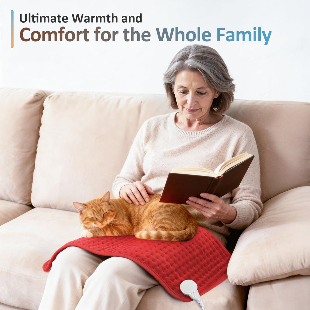 Comfytemp heating pad safety design with PTC/NTC wiring for safe use