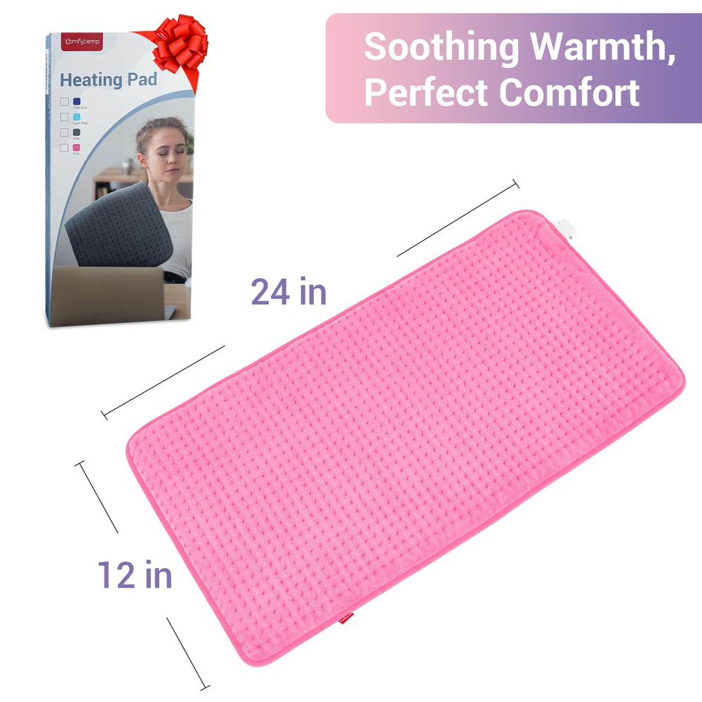 Washable cover on Comfytemp pad allows easy cleaning after use.