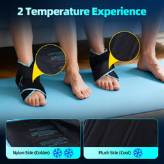 Comfytemp ice and heat therapy options with flexible gel for comfort.