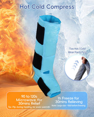 Comfytemp large 9-inch design covers more area for targeted relief.