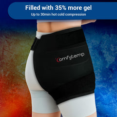 Comfytemp wrap fits both left and right hips.