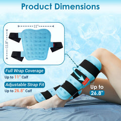 Comfytemp neoprene cover with straps keeps the pack in place during workouts.