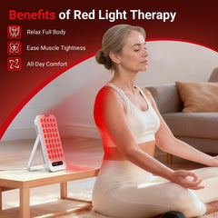 Comfytemp dual-wavelength 660nm and 850nm setup for versatile light exposure.