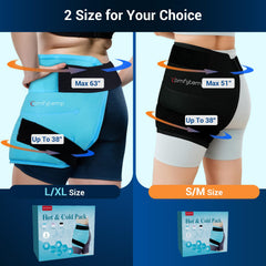 Comfytemp reusable ice pack ideal for ongoing injury recovery.