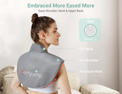 Comfytemp soft fabric cover ensures gentle wear and easy cleaning