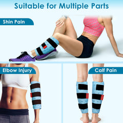 Comfytemp set of 2 ice packs supports alternating hot and cold therapy.
