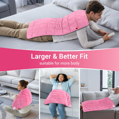 Comfytemp control panel offers adjustable heat levels for personalized comfort.