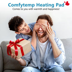 Comfytemp weighted heating pad extra-large 20x24 for full-body coverage