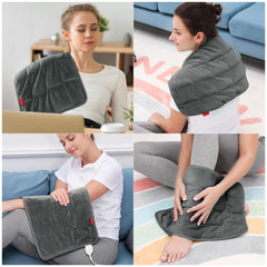 Comfytemp weighted heating pad shown as a practical gift option for a loved one.
