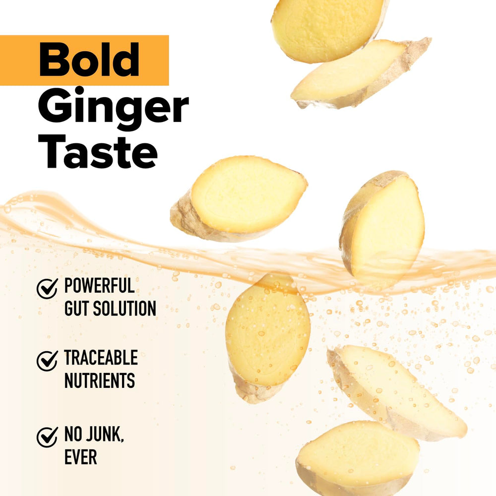 Complement Gut Nurture mixed in a glass to illustrate a simple daily regimen