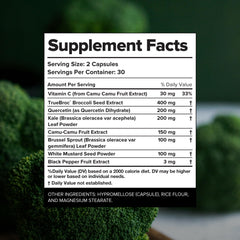 Complement Sulfora detox support visuals conveying a clean lifestyle approach.