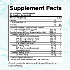 Complement Vegan Omega-3 orange flavor aroma with no fishy aftertaste