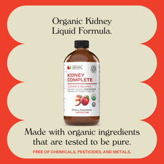 Complete Natural Kidney Complete dropper in use shows precise, gentle servings.