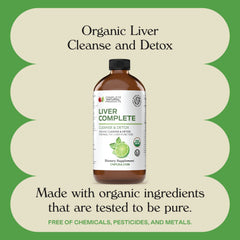 Complete Natural Liver Complete packaging closeup shows recyclable materials and label authenticity.