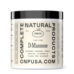 Complete Natural Products D Mannose powder jar for daily urinary support.