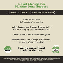 Complete Natural Products organic liquid formula highlighting quick absorption