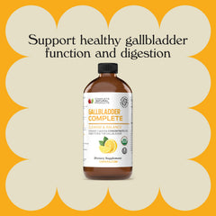 Complete Natural Products Gallbladder Stone Breaker packaging features organic certification and USA production