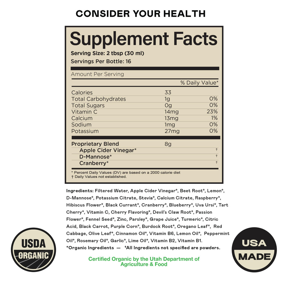 Complete Natural Products Urinary Tract Complete D-Mannose detail for urinary wellness