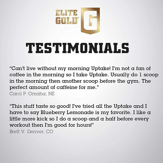 Complete Nutrition Elite Gold Amino Uptake shaker with blueberry lemonade drink.