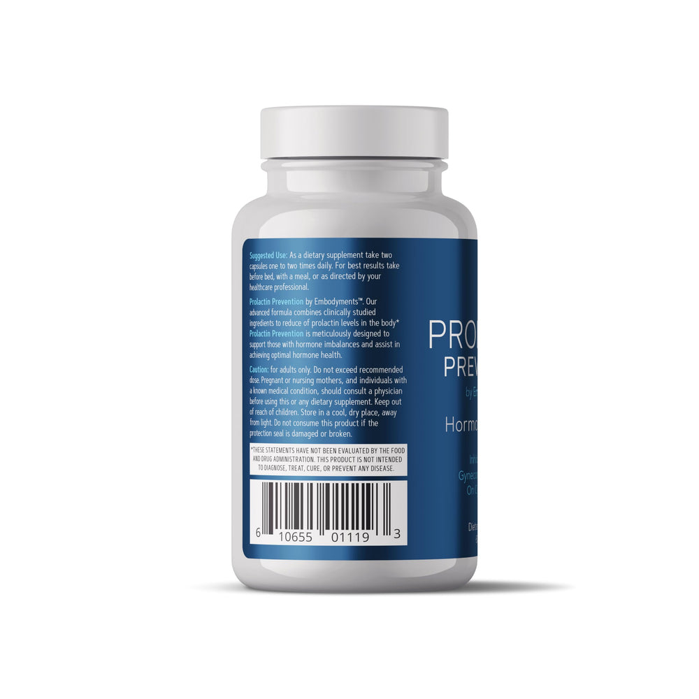 Complete Nutrition Prolactin Prevention capsules for daily hormonal support.