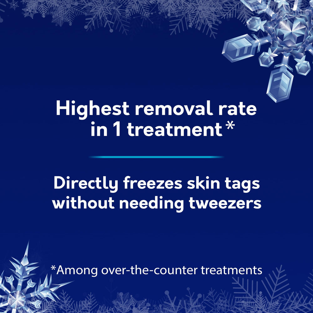 Replacement tips four-pack for versatile treatment of skin tags.