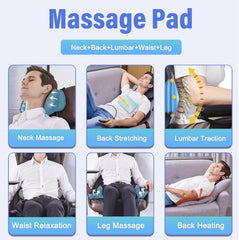 comrelax adjustable neck pillow massage with airbag compression.