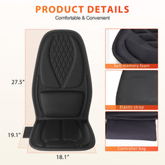 Comrelax heat levels two let you customize warmth and comfort.