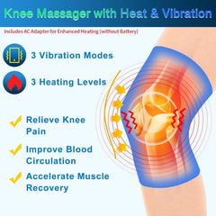 comrelax knee massager with adjustable strap fits different knees
