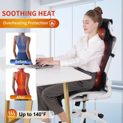 comrelax neck support pillow enhances comfort during long workdays
