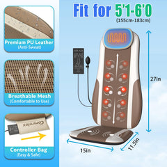 Comrelax PU leather cover is durable and easy to wipe clean.