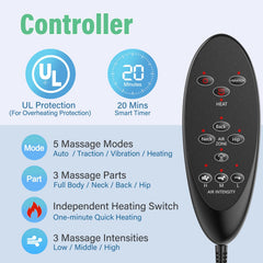 comrelax PU leather cover offers durable soft touch and easy cleaning.