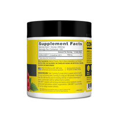CON-CRET Creatine HCl NSF-certified seal emphasizes safety standards.