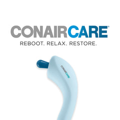 Conair massage device with soft rubber paint finish for comfortable grip.