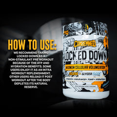CONDEMNED Labz Locked Down powder texture close-up shows quality and mixability.
