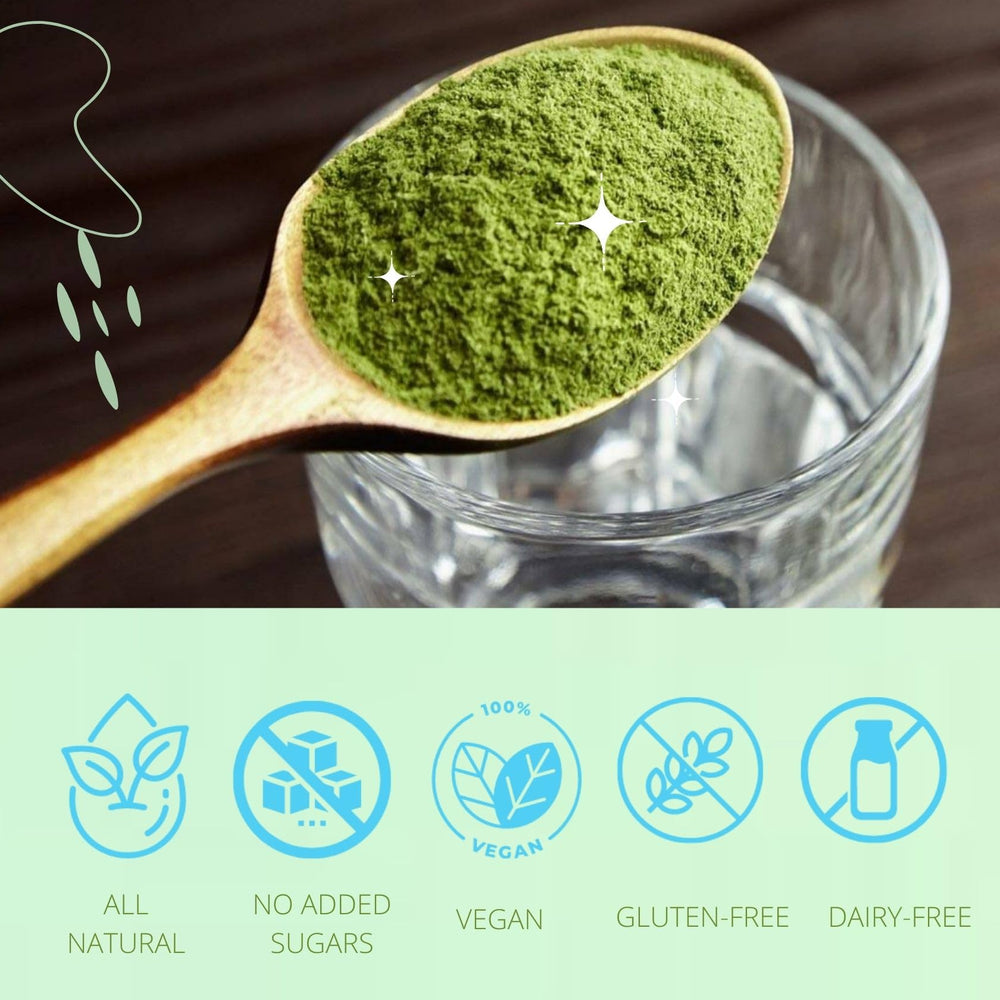 Consult Health Gut-Duction phyto-greens bowl highlights antioxidant-rich greens for vitality.
