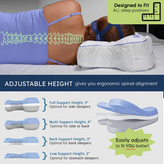 Contour CPAPMax pillow mask fit preview shows secure, comfortable seal