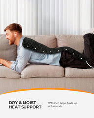 CooCoCo Large Heating Pad machine-washable design for easy cleaning.