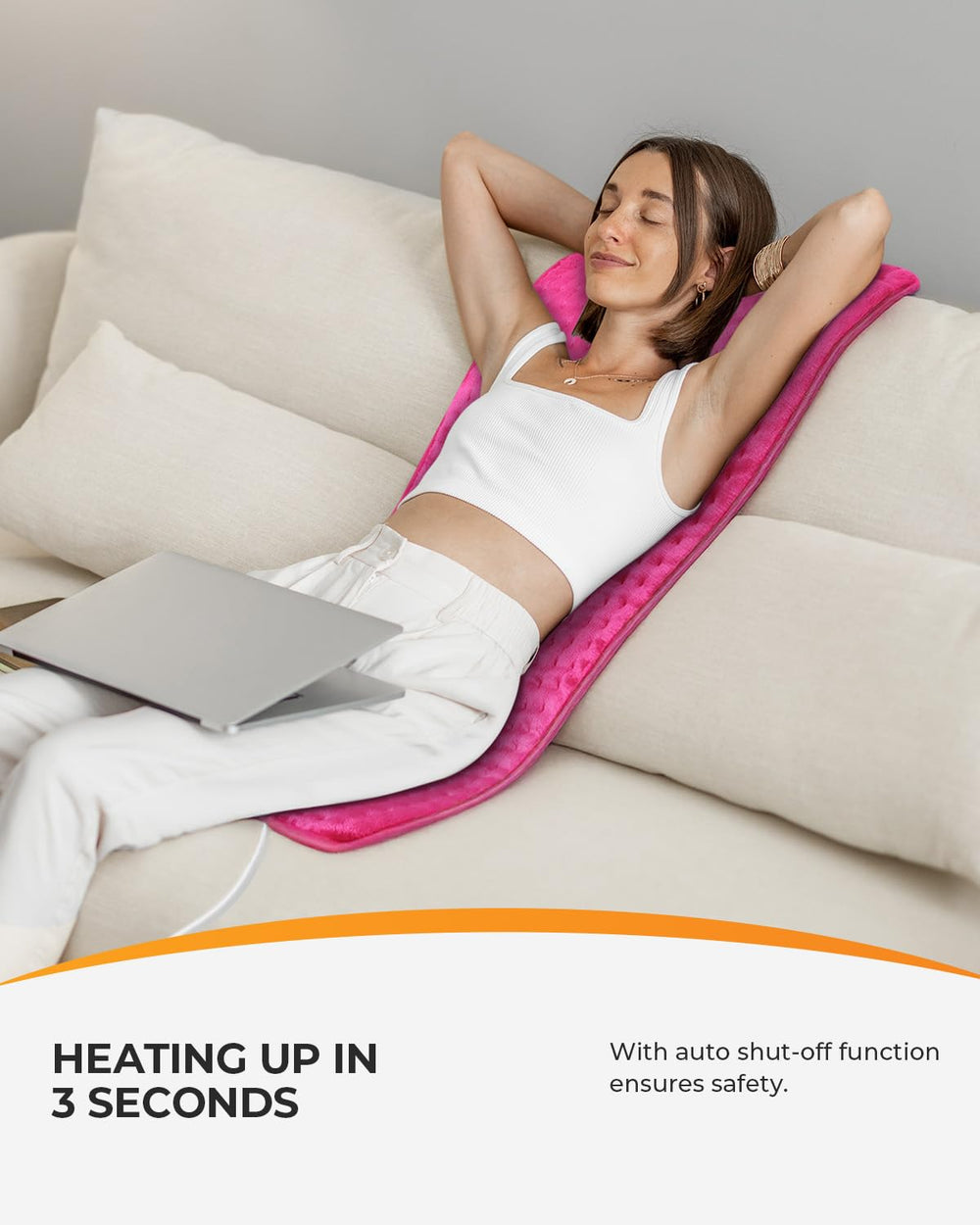 CooCoCo plush, machine-washable material makes maintenance easy.