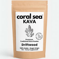 Coral Sea Kava powder in bowl ready for a calming ceremonial ritual