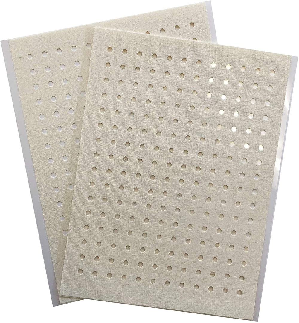 Close-up of Coralite capsaicin heat patch application on skin